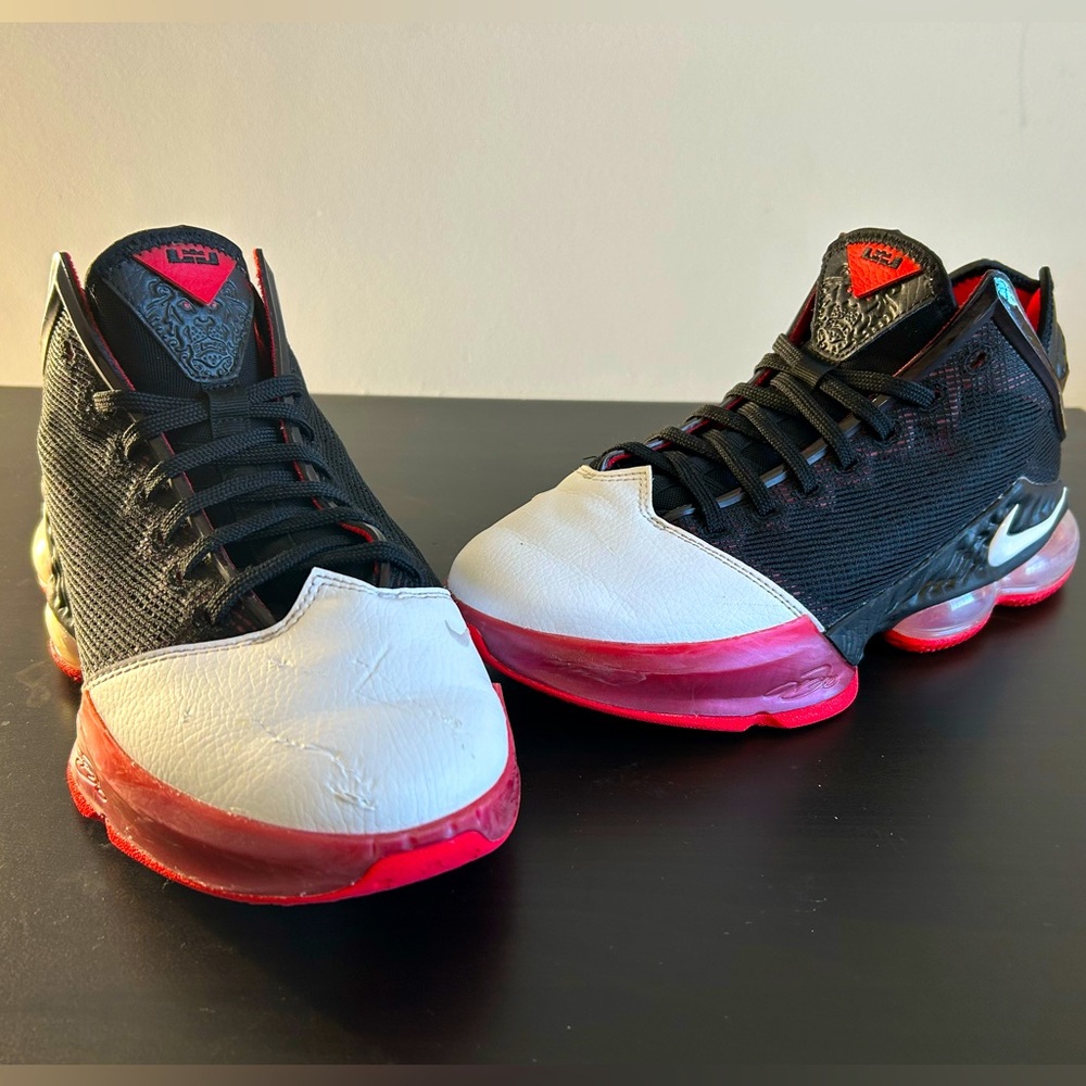 Nike LeBron 19 Bred Low Sz:9